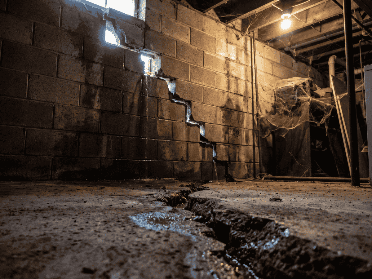 Cracks in Walls or Floors